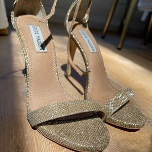 Gold Steve Madden Heels